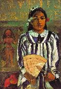 Paul Gauguin Merahi Metua No Teha'amana painting
